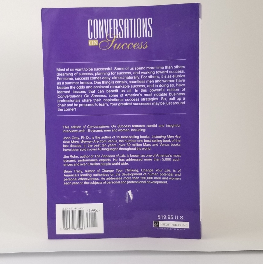 Conversations On Success Book! - Picture 2 of 2
